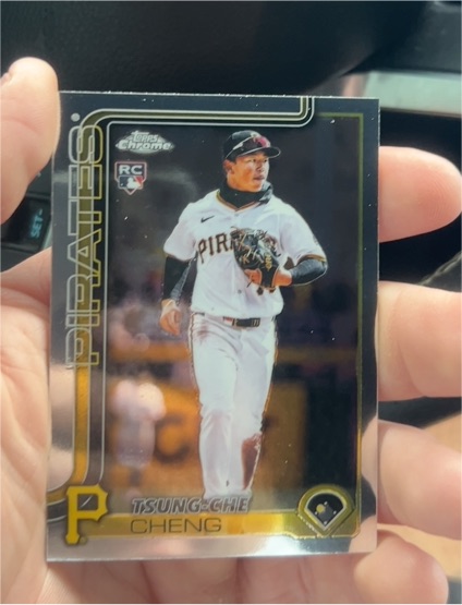 2025 Topps Chrome Update #USC74 Tsung-Che Cheng — front