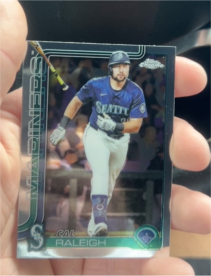 2025 Topps Chrome Update #USC45 Cal Raleigh — front