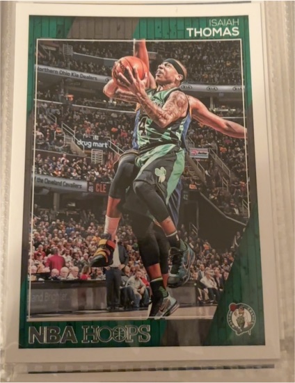 2016-17 Panini NBA Hoops #23 Isaiah Thomas — front