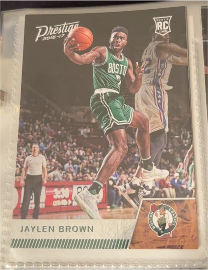 2016-17 Panini Prestige #153 Jaylen Brown — front
