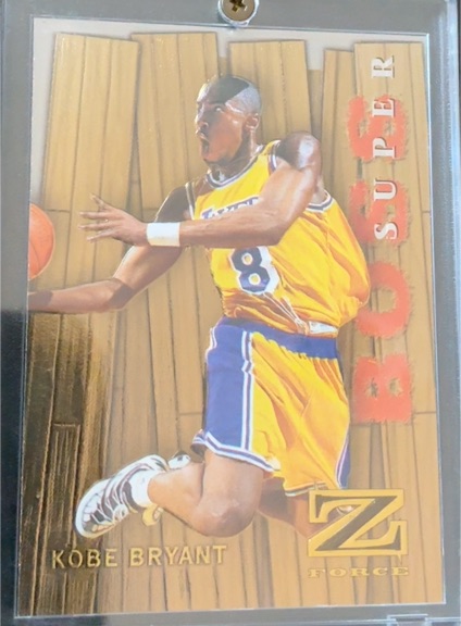 1997-98 Skybox Z-Force Boss #3B Kobe Bryant — front