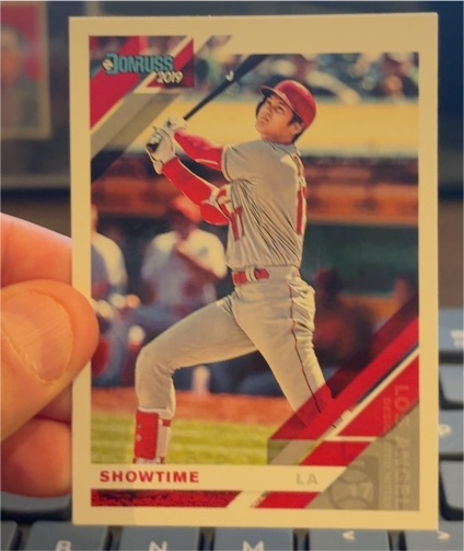 2019 Donruss #164 Shohei Ohtani Showtime — front