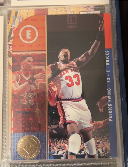 1994-95 Upper Deck SP Championship Series #18 Patrick Ewing — front