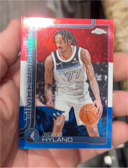 2025-26 Topps Chrome #90 Bones Hyland — front