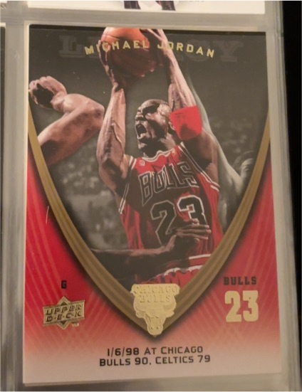 2008-09 Upper Deck Michael Jordan Legacy #998 Michael Jordan — front