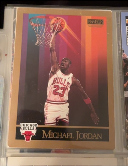 1990 SkyBox #41 Michael Jordan — front