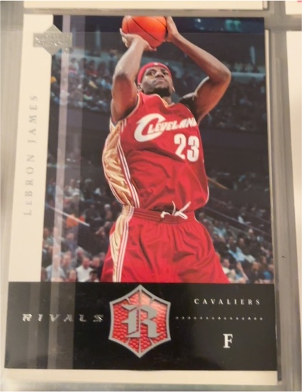 2004-05 Upper Deck Rivals #12 LeBron James — front