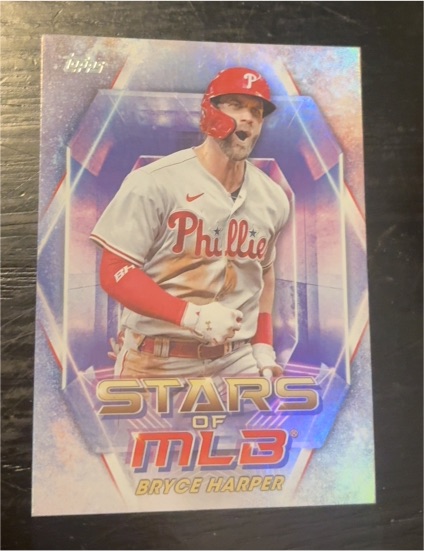 2023 Topps Series 1 Stars of MLB #SMLB-14 Bryce Harper — front