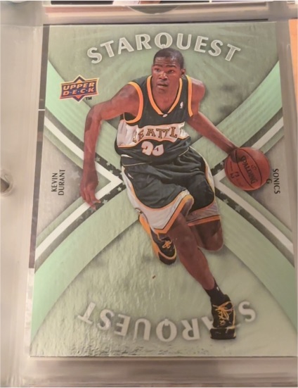 2008-09 Upper Deck Starquest #SQ9 Kevin Durant — front