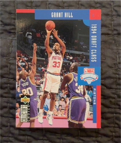 1994-95 Upper Deck Collector's Choice #409 Grant Hill — front