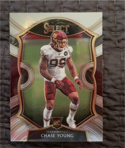 2020 Panini Select #64 Chase Young — front