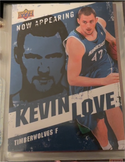 2009-10 Upper Deck Now Appearing #NA-5 Kevin Love — front