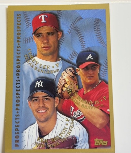 1998 Topps #486 Eric Milton/Jason Marquis/Corey Lee — front