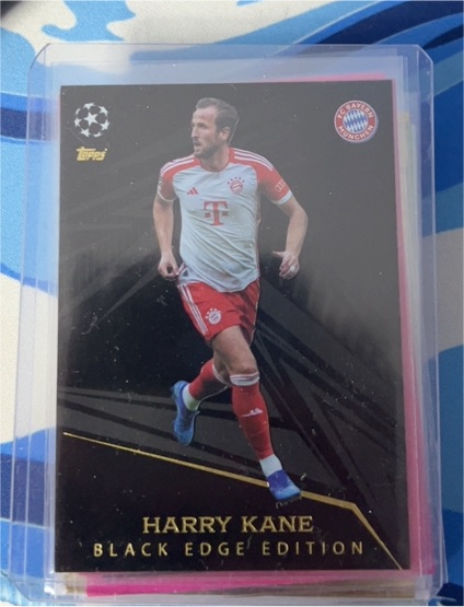 2023-24 Topps Match Attax Black Edge Edition Harry Kane — front