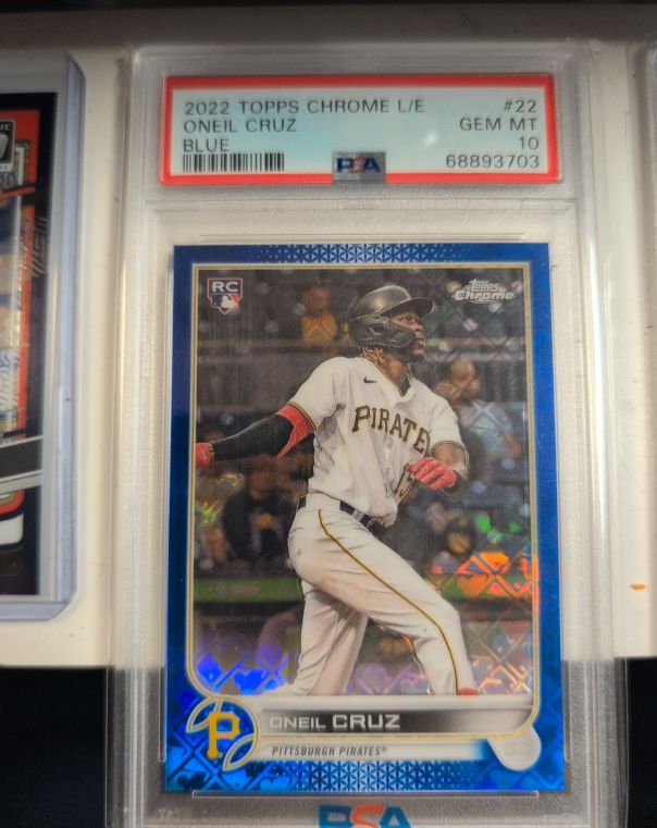 2022 Topps Chrome #22 Oneil Cruz — front