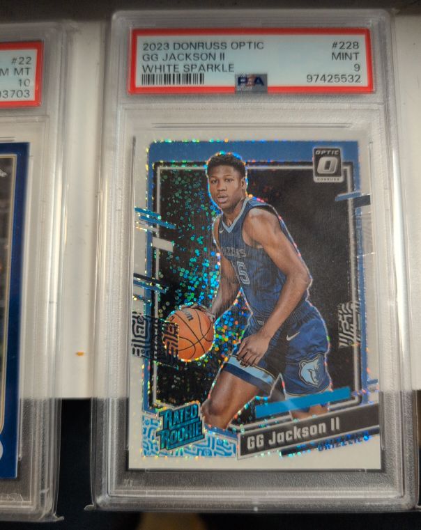 2023 Donruss Optic #228 GG Jackson II White Sparkle — front