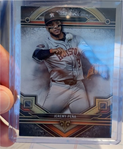 2024 Topps Triple Threads Jeremy Peña — front