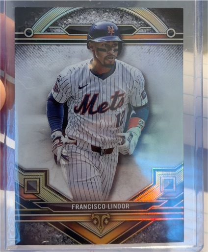 2024 Topps Triple Threads #193 Francisco Lindor — front