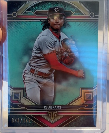 2024 Topps Triple Threads #79 CJ Abrams — front