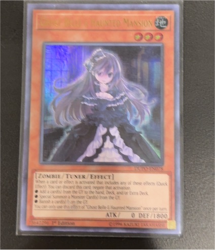 Yu-Gi-Oh! Ghost Belle & Haunted Mansion DUPO-EN078 — front