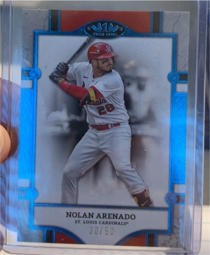 2024 Topps Tier One #1 Nolan Arenado — front