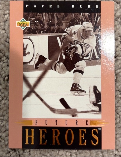 1993-94 Upper Deck Future Heroes #30 Pavel Bure — front