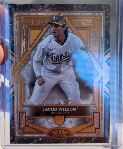 2025 Topps Tier One #85 Jacob Wilson — front