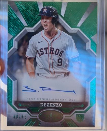 2025 Topps Tier One #40 Dezenzo — front