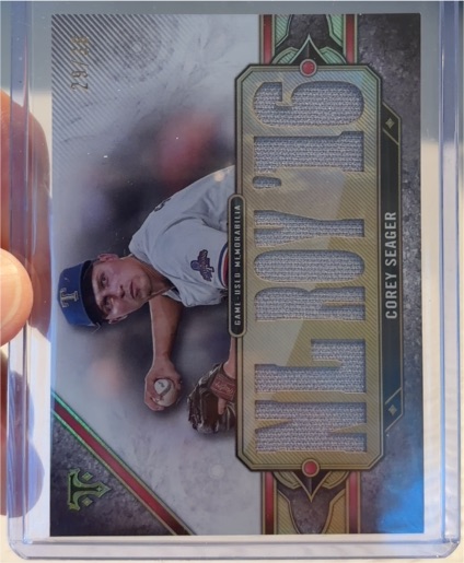 2024 Topps Triple Threads #TTR-CSE Corey Seager — front