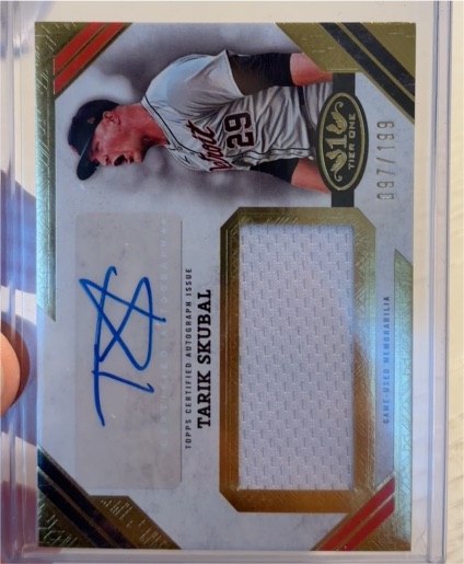2025 Topps Tier One #AJR-TS Tarek Skubal — front