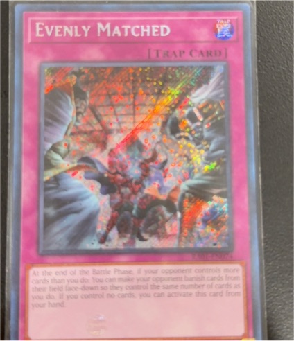 Yu-Gi-Oh! 2020 Evenly Matched RC04-AE075 — front