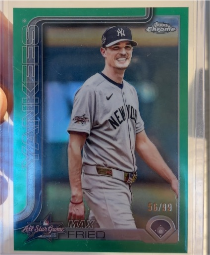 2025 Topps Chrome Update #ASG-26 Max Fried — front