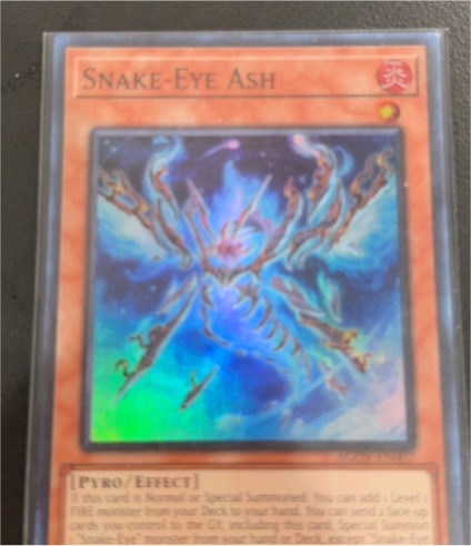 1999 Yu-Gi-Oh! LOB-061 Snake-Eye Ash — front