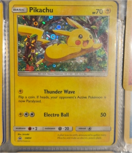 2016 Pokémon SM04 Pikachu — front