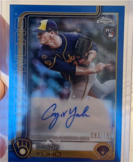 2025 Topps Chrome #RC Craig Yoho — front