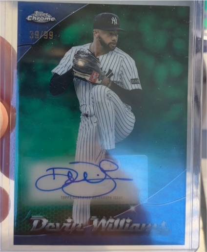 2022 Topps Chrome #99 Devin Williams — front