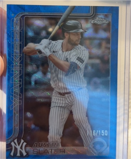2025 Topps Chrome Update #USC137 Austin Slater — front