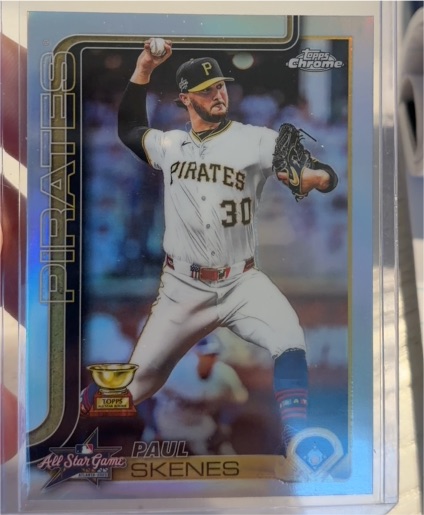2025 Topps Chrome Update #ASGC-44 Paul Skenes — front