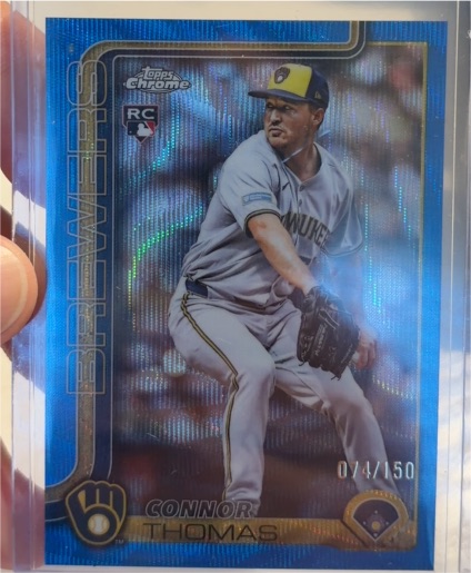 2025 Topps Chrome #Connor Thomas — front