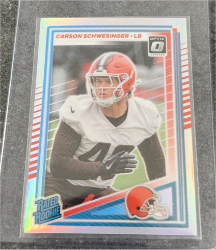 2025 Panini Donruss Optic #392 Carson Schwesinger — front