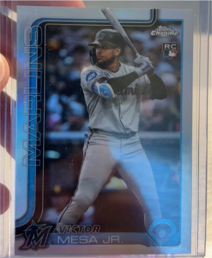 2025 Topps Chrome Update #USC4 Victor Mesa Jr. — front
