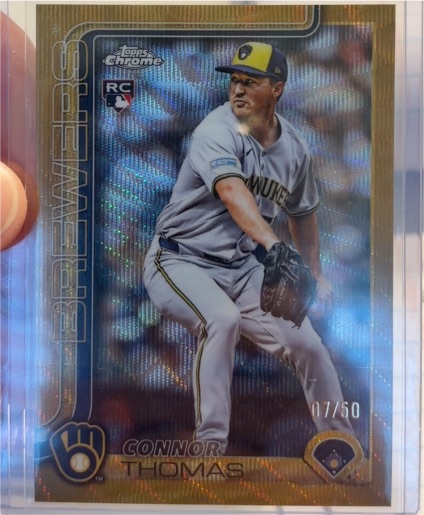 2025 Topps Chrome Update #US63 Connor Thomas — front