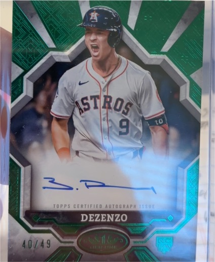 2025 Topps Tier One #40 Zack Dezenzo — front