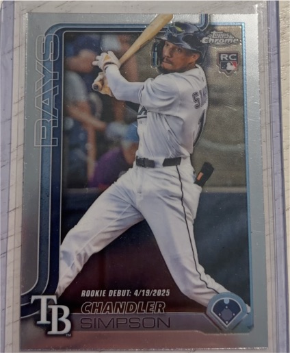 2025 Topps Chrome Update #USC17 Chandler Simpson — front