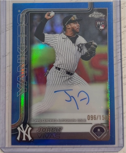 2025 Topps Chrome Update #AC-JV Jorbit Vivas — front