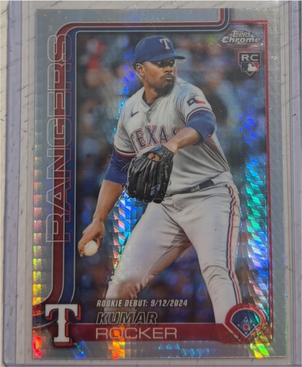 2025 Topps Chrome Update #USC160 Kumar Rocker — front