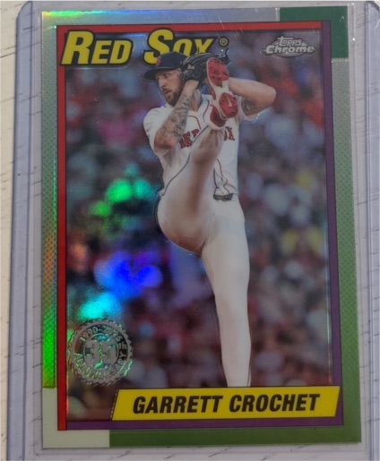 2025 Topps Chrome Update #90CU-11 Garrett Crochet — front