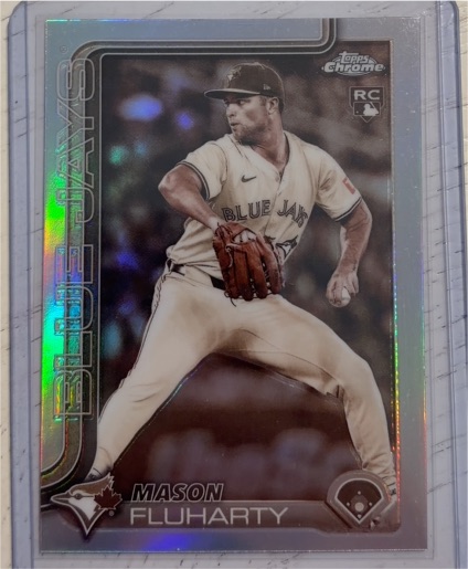 2025 Topps Chrome Update #USC161 Mason Fluharty — front