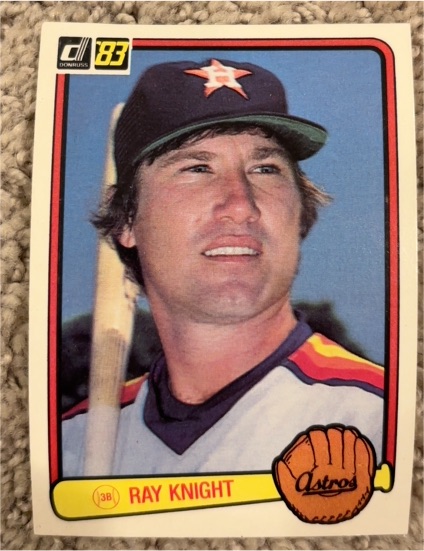 1983 Donruss #522 Ray Knight — front