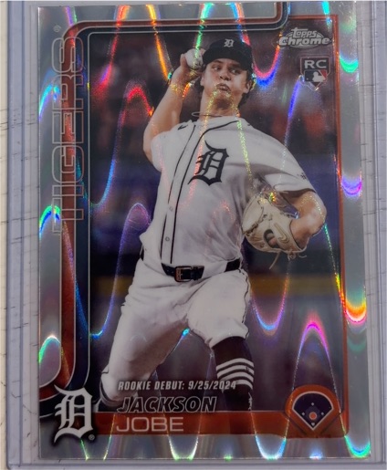 2025 Topps Chrome #249 Jackson Jobe — front